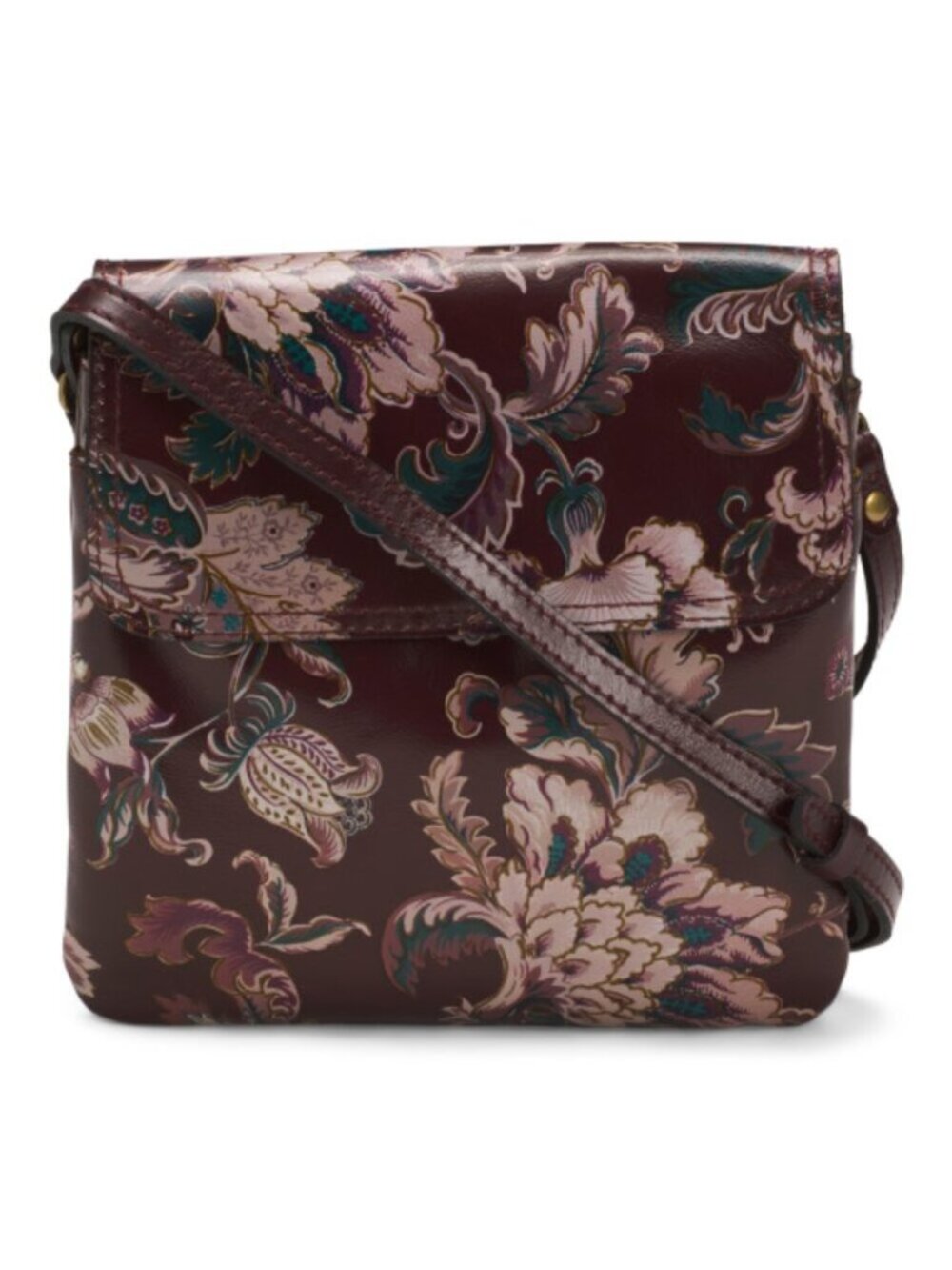 PATRICIA NASH Leather Balluri Flap Multi Compartment Crossbody